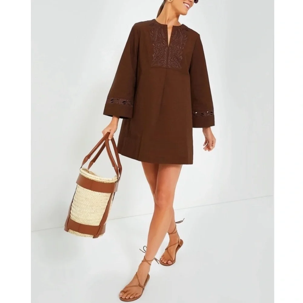 TUCKERNUCK 
Brown Tahlia Dress